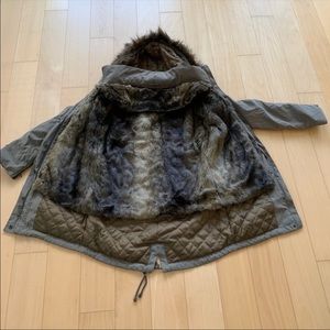 Abercrombie 3-in-1 fur lined parka